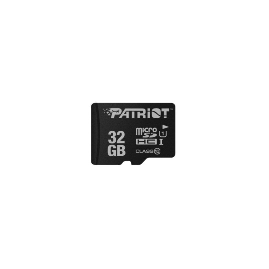 Micro sd patriot 32gb microsdhc card lx series uhs-i/class 10