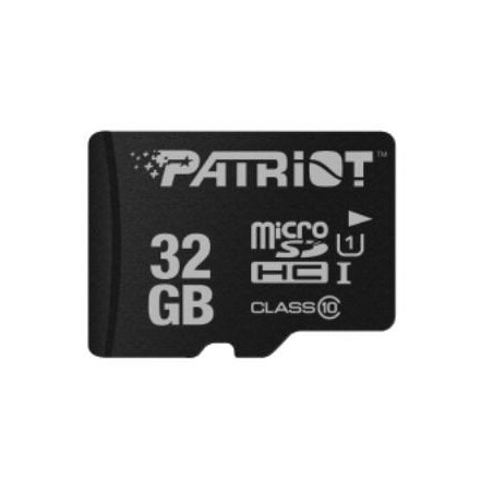 Micro sd patriot 32gb microsdhc card lx series uhs-i/class 10