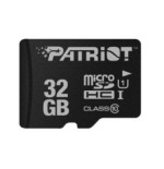 Micro sd patriot 32gb microsdhc card lx series uhs-i/class 10
