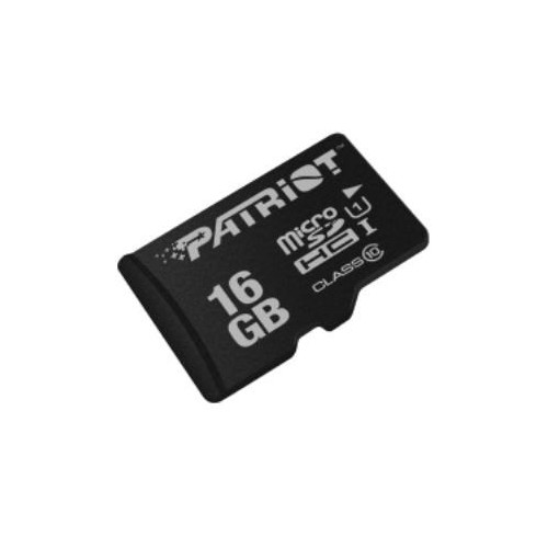 Micro sd patriot 16gb microsdhc card lx series uhs-i/class 10