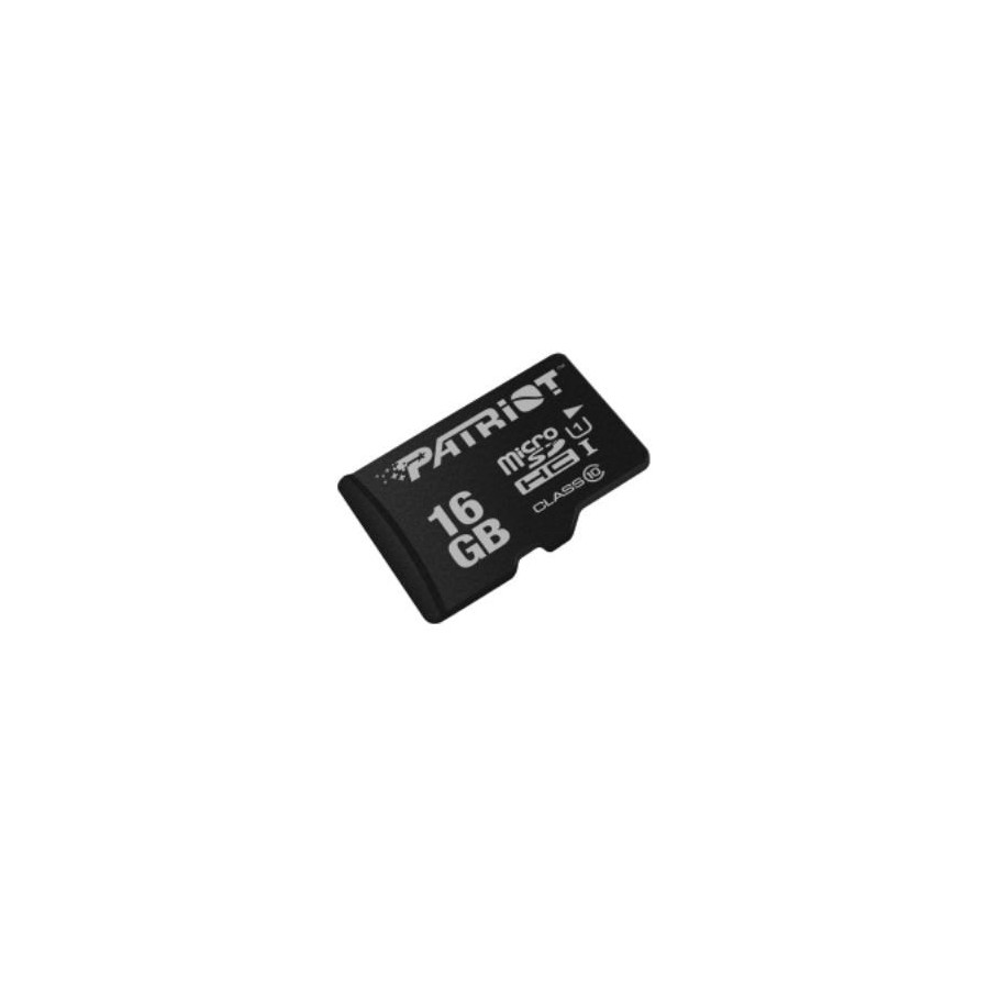 Micro sd patriot 16gb microsdhc card lx series uhs-i/class 10