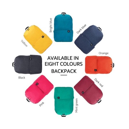 Mochila xiaomi mi casual daypack capacidad 10l azul