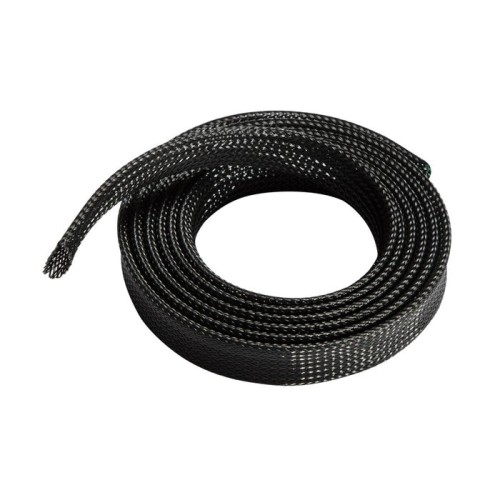 Aisens organizador de cable poliester 20mm - 1m - negro