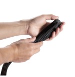 Aisens organizador de cable poliester 20mm - 1m - negro
