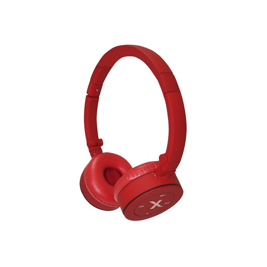 Approx auriculares diadema bluetooth con funcion de llamada color rojo apphsbt02r