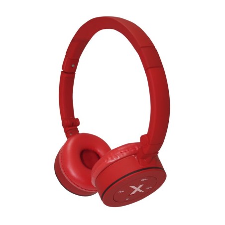 Approx auriculares diadema bluetooth con funcion de llamada color rojo apphsbt02r