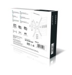 Aisens soporte eco giratorio - inclinable para monitor/tv 30kg (2 pivotes) (tv 32"-55") - negro
