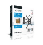 Aisens soporte de pared inclinable para tv de 32-55'/ hasta 30kg