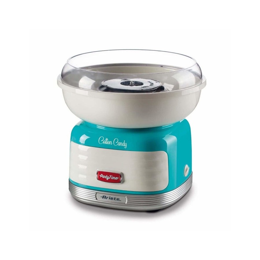 Máquina de algodón de azúcar ariete cotton candy 500w azul