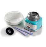 Máquina de algodón de azúcar ariete cotton candy 500w azul