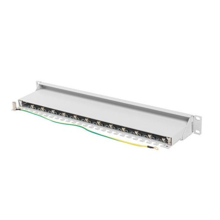 Lanberg pps7-1024-s patch panel 24 puertos 1u cat.7 ftp gris