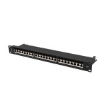 Lanberg pps7-1024-b patch panel 24 puertos 1u cat.7 ftp negro