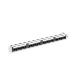 Lanberg ppua-1024-s patch panel 24 puertos 1u cat.6a utp gris