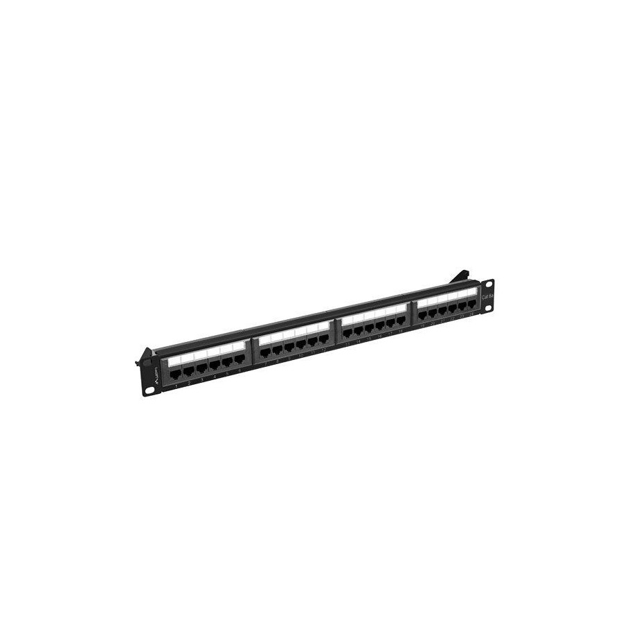 Lanberg ppua-1024-b patch panel 24 puertos 1u cat.6a utp negro