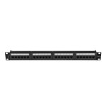 Lanberg ppua-1024-b patch panel 24 puertos 1u cat.6a utp negro