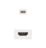 Conversor mini dp a hdmi, mini dp/m-hdmi/h bl 15cm