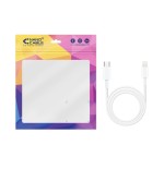 Nanocable cable usb-c macho a lightning macho 2m - blanco