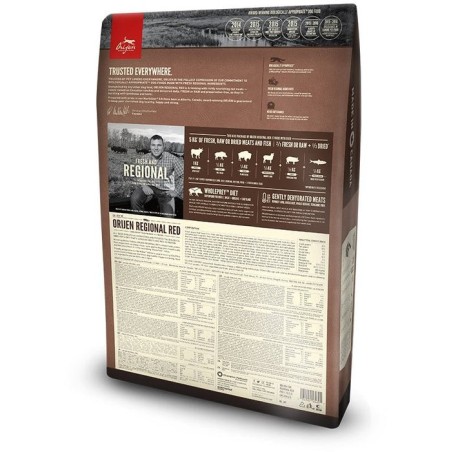 Orijen regional red 2 kg adulto ternera, cordero, cerdo