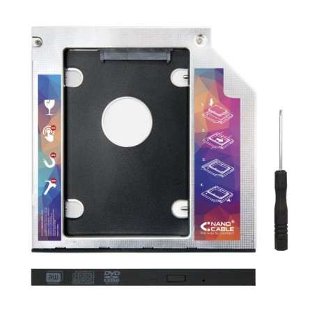 Nanocable adaptador de disco duro de 7.0 mm para unidad optica de 9.5 mm en portatil