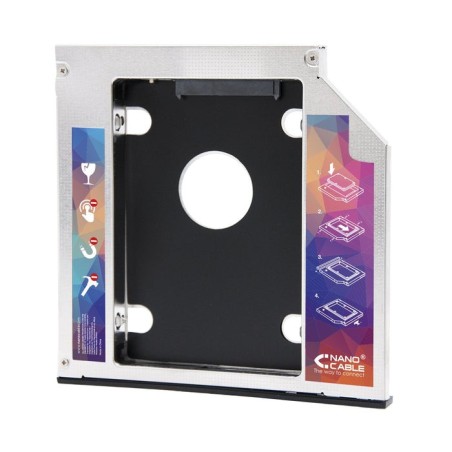 Nanocable adaptador de disco duro de 7.0 mm para unidad optica de 9.5 mm en portatil