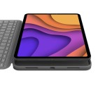Logitech folio ipad touch azerty francés gris smart connector