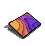 Logitech folio ipad touch azerty francés gris smart connector