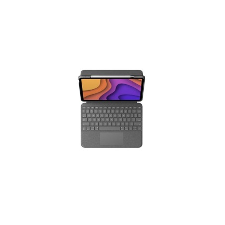 Logitech folio ipad touch azerty francés gris smart connector