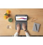 Logitech folio ipad touch azerty francés gris smart connector