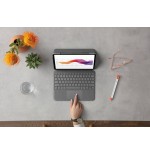Logitech folio ipad touch azerty francés gris smart connector