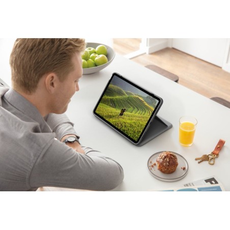 Logitech folio ipad touch azerty francés gris smart connector