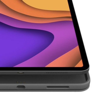 Logitech folio ipad touch qwertz alemán gris smart connector