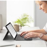 Logitech folio ipad touch qwertz alemán gris smart connector