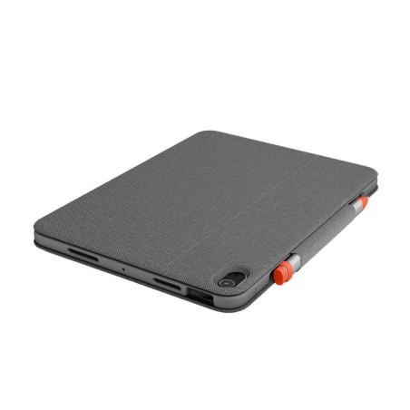 Logitech folio ipad touch qwertz alemán gris smart connector
