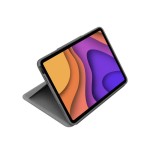 Logitech folio ipad touch qwertz alemán gris smart connector
