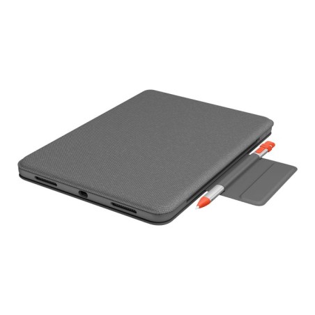 Logitech folio ipad touch qwertz alemán gris smart connector