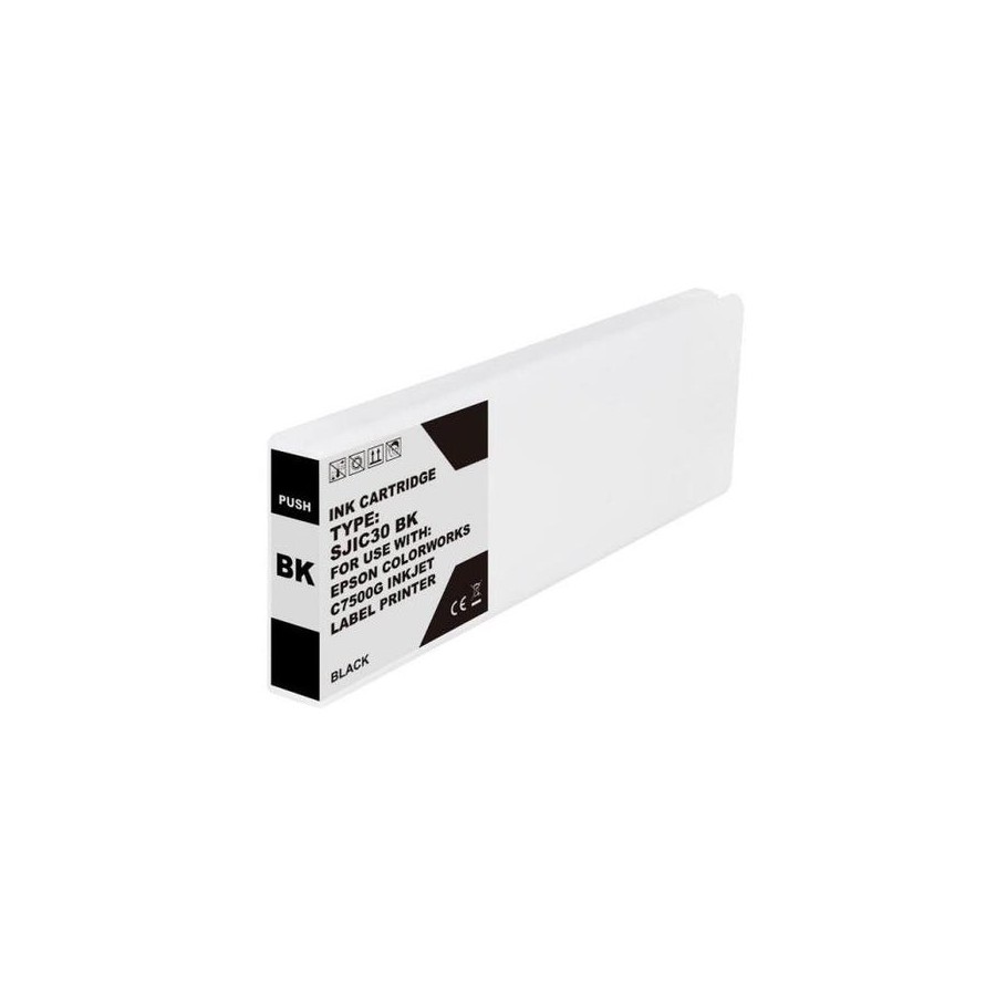 Epson sjic30p negro tinta pigmentada generico - reemplaza c33s020639/sjic30p(k)