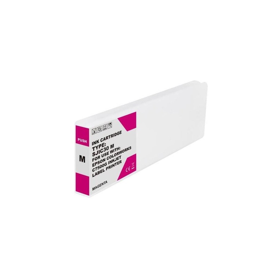 Epson sjic30p magenta tinta pigmentada generico - reemplaza c33s020641/sjic30p(m)