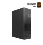 Caja pc coolbox microatx slim t360 fa/300 tfx 80+  black