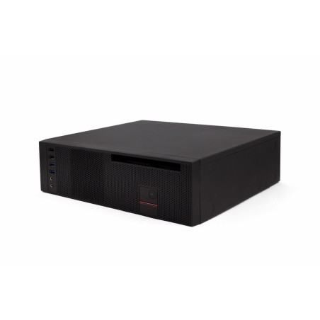 Caja pc coolbox microatx slim t360 fa/300 tfx 80+  black
