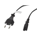 Lanberg cable alimentacion cee 7/16 iec 320 c7 euro 3m negro ca-c7ca-10cc-0030-bk