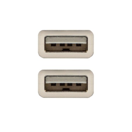 Nanocable cable usb-a 2.0 macho a usb-a macho 1m