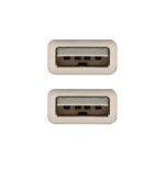 Nanocable cable usb-a 2.0 macho a usb-a macho 1m