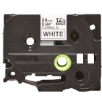 Brother cinta mecanográfico negro sobre blanco tze-fx251 tz-fx251 24 mm x 8 m, laminado