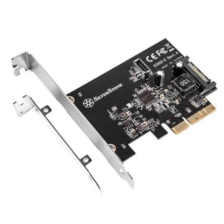 Silverstone sst-ecu02-e tarjeta de expansión pcie usb 3.2 gen 2