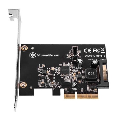 Silverstone sst-ecu02-e tarjeta de expansión pcie usb 3.2 gen 2