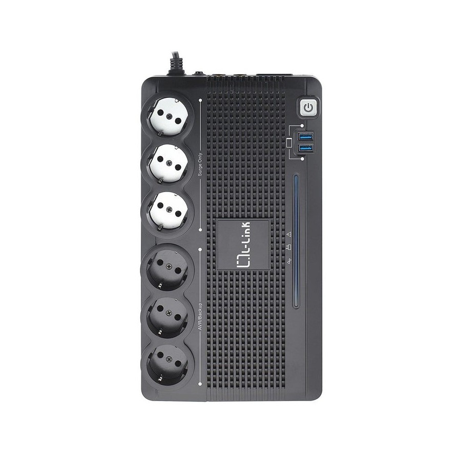 L-link sai 700va interactive con 6 schukos ll-700-g6