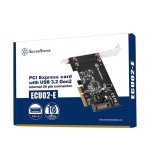 Silverstone sst-ecu02-e tarjeta de expansión pcie usb 3.2 gen 2