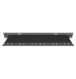 Intellinet 19 "entrada de cables 2 cepillos 1u negro