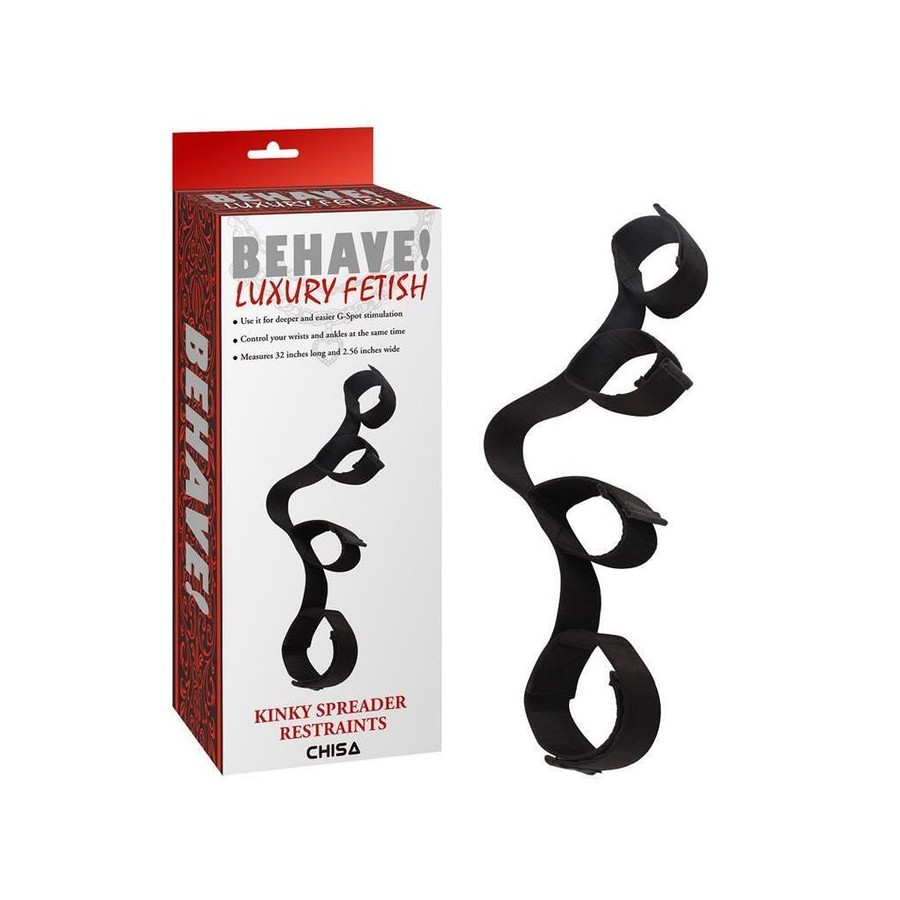 Ataduras kinky spreader restraints
