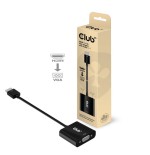 Adaptador club3d hdmi 1.4 a vga (m / f), activo con audio
